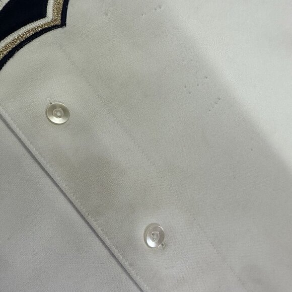 Milwaukee Brewers Majestic Jersey Blue White Gold Men's Size XXL White Blue Gold - Picture 4 of 7